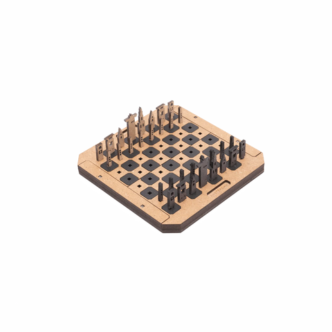 City Chess Game Amsterdam Natural Diagonal