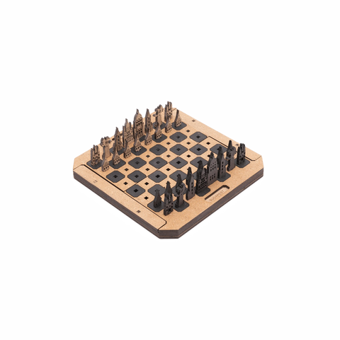 City Chess Game Budapest Natural Diagonal