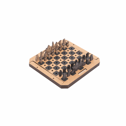 City Chess Game Giethoorn Natural Diagonal
