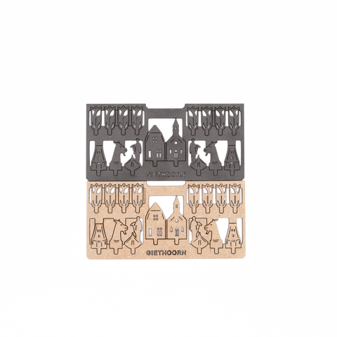City Chess Game Giethoorn Natural Inlay
