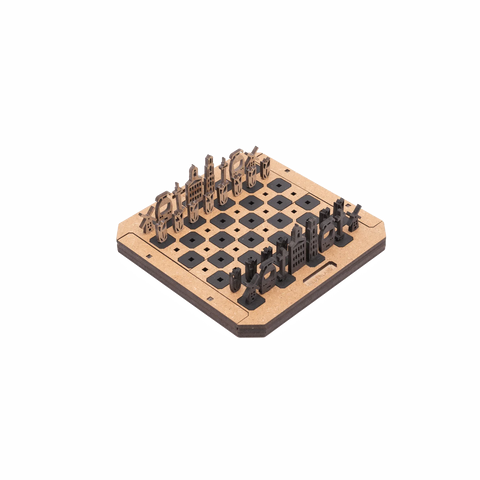 City Chess Game Nederland Natural Diagonal