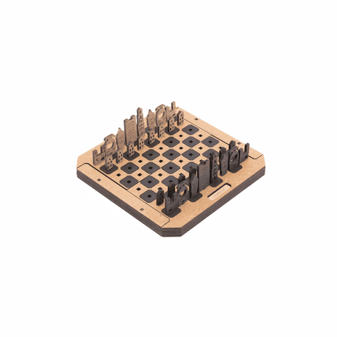 City Chess Game Utrecht Natural Diagonal