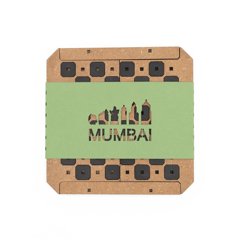 City Chess Game Mumbai Natural Top Green