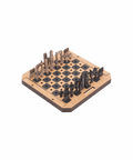 City Chess Game Rotterdam Natural Diagonal