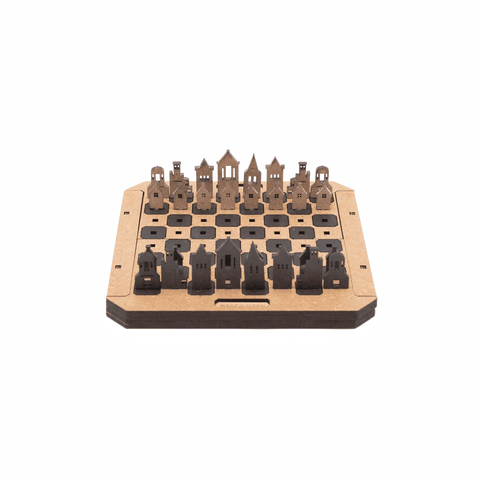 City Chess Game Wageningen Natural Front