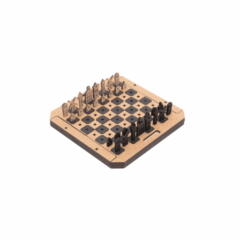 City Chess Game Zaanstreek Natural Diagonal